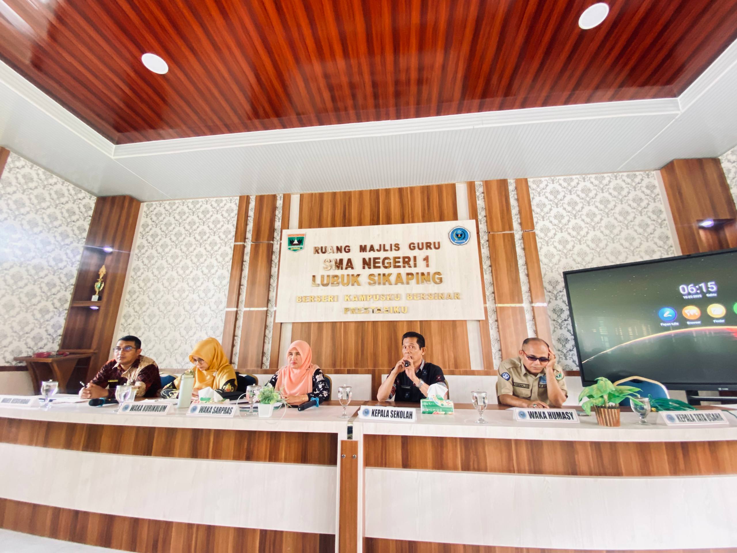 RAPAT DINAS MAJELIS GURU DAN TENDIK