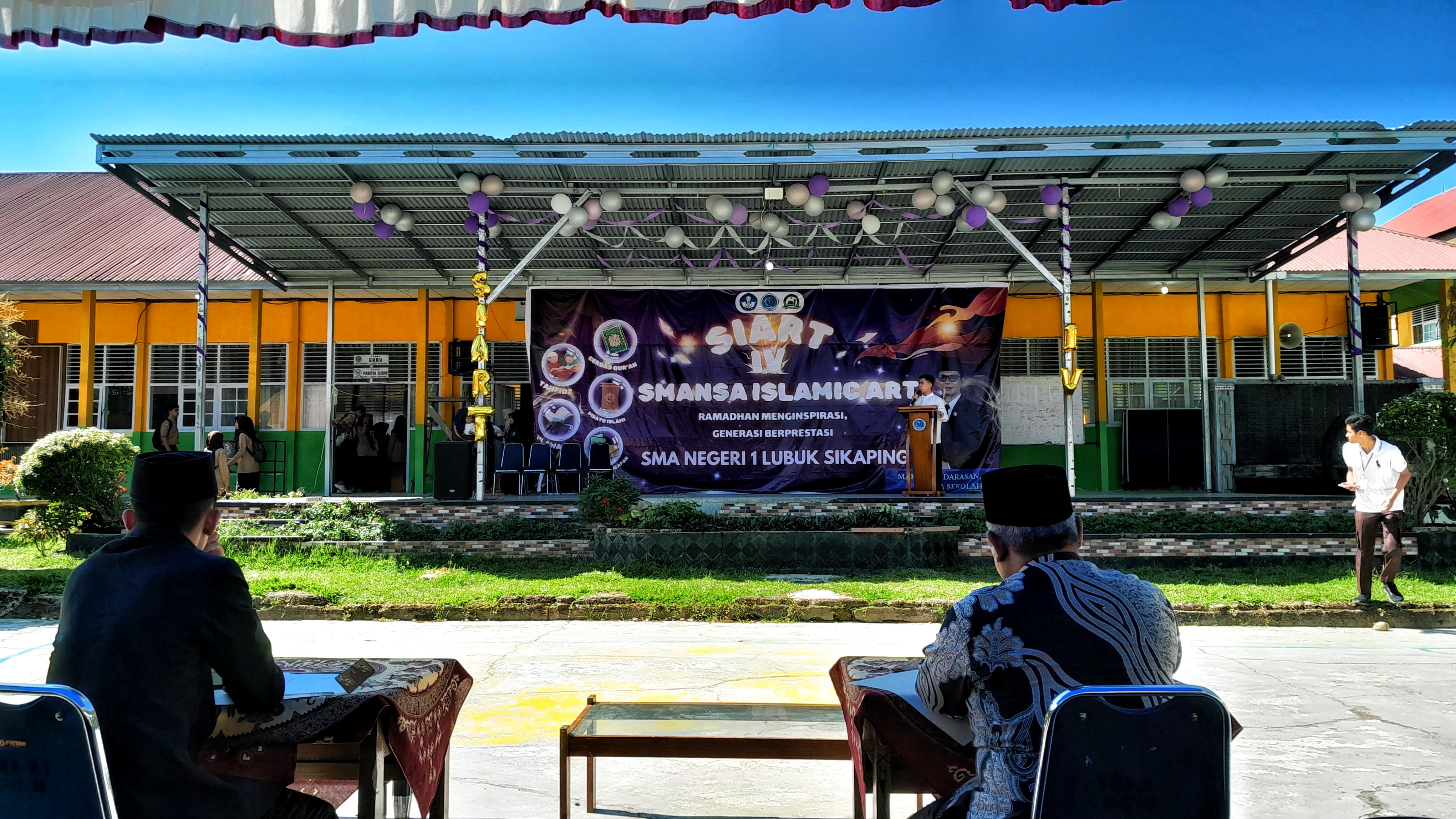 SIART SMANSA Islamic Art 2026: Ramadhan Menginspirasi Generasi Berprestasi di SMA Negeri 1 Lubuk Sikaping