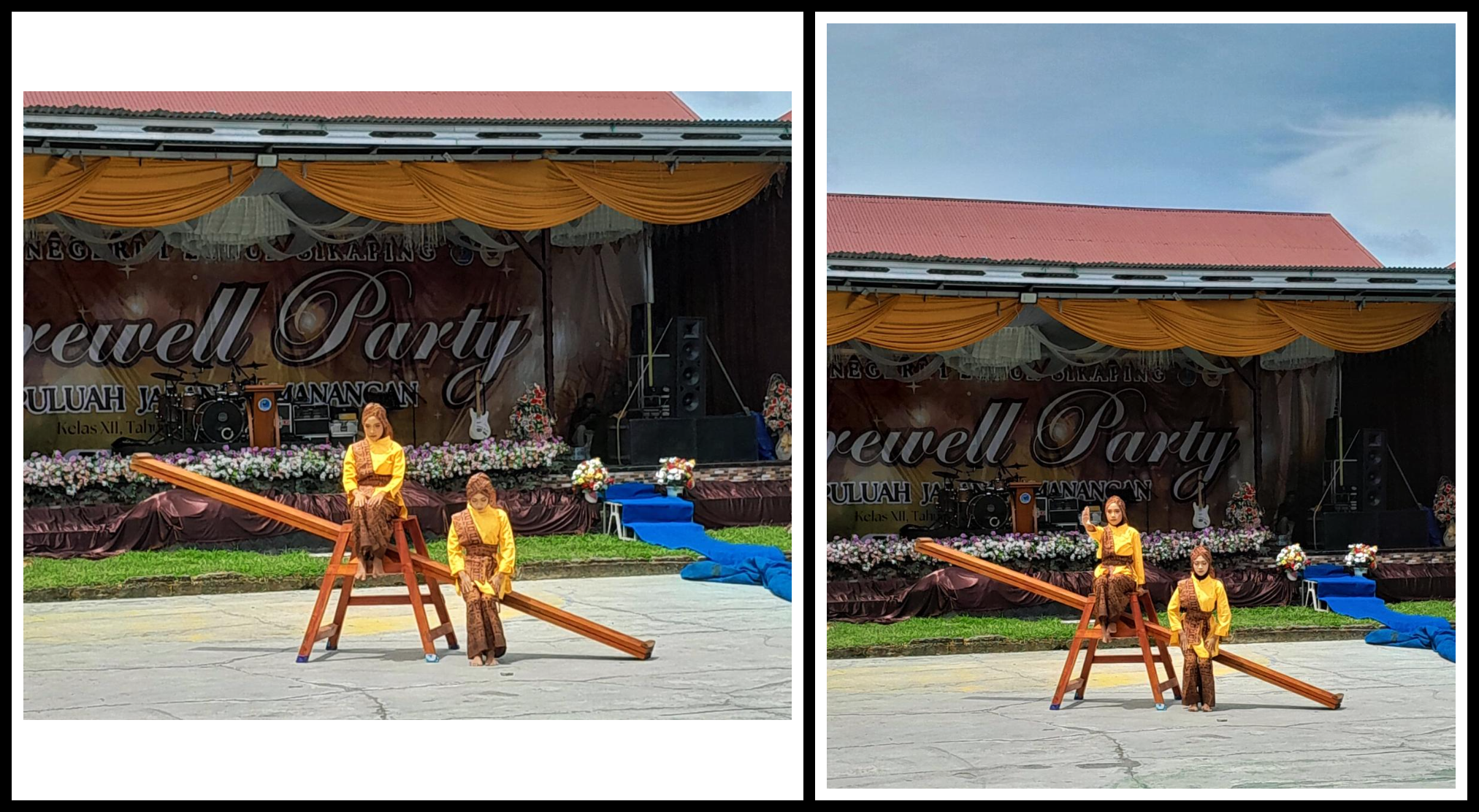 Tari “Nagari Tanpa Bayang” Meriahkan Farewell Party SMAN 1 Lubuk Sikaping