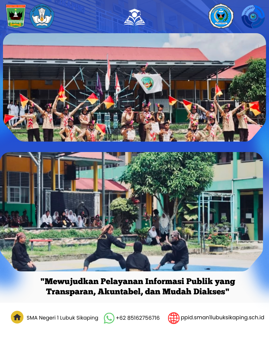 Parade Ekstrakurikuler SMAN 1 Lubuk Sikaping 🎉✨
